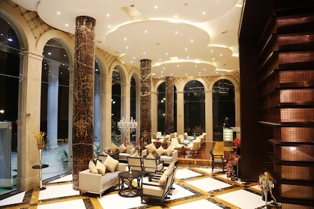 Sala de estar en el lobby