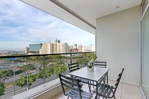 Classic Apartment, 2 Bedrooms, City View | Balcony - Harbouredge Suites by Totalstay (Cape Town)