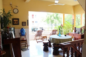 Interior entrance