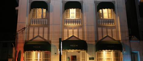 Façade de l’hébergement