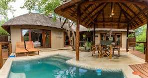 Private Deluxe Lodge | Terrasse/Patio