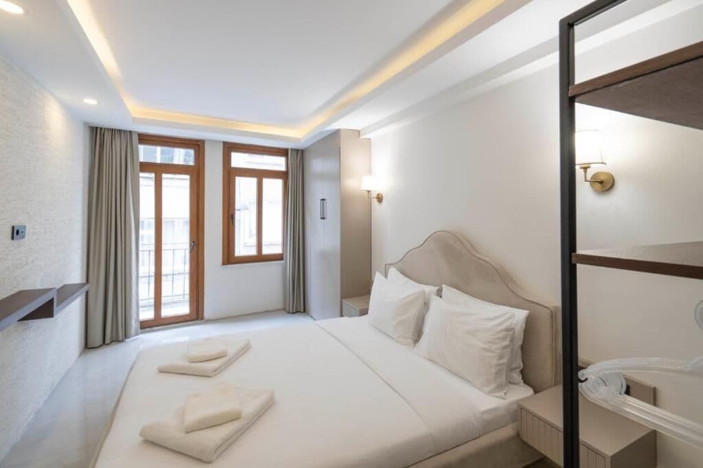 Family Apartment (Family Apartment 1+1) | Egyptian cotton sheets, premium bedding, minibar, in-room safe