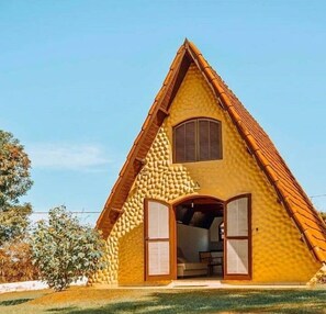 Stuga Basic - 2 sovrum | Skrivbord, gratis wi-fi och sängkläder