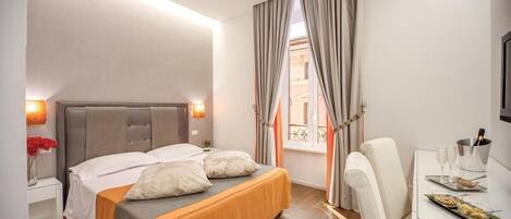 Premium bedding, minibar, in-room safe, individually decorated