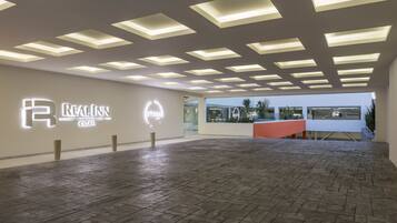 Entrada de la propiedad