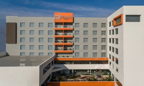 Majoituspaikan julkisivu