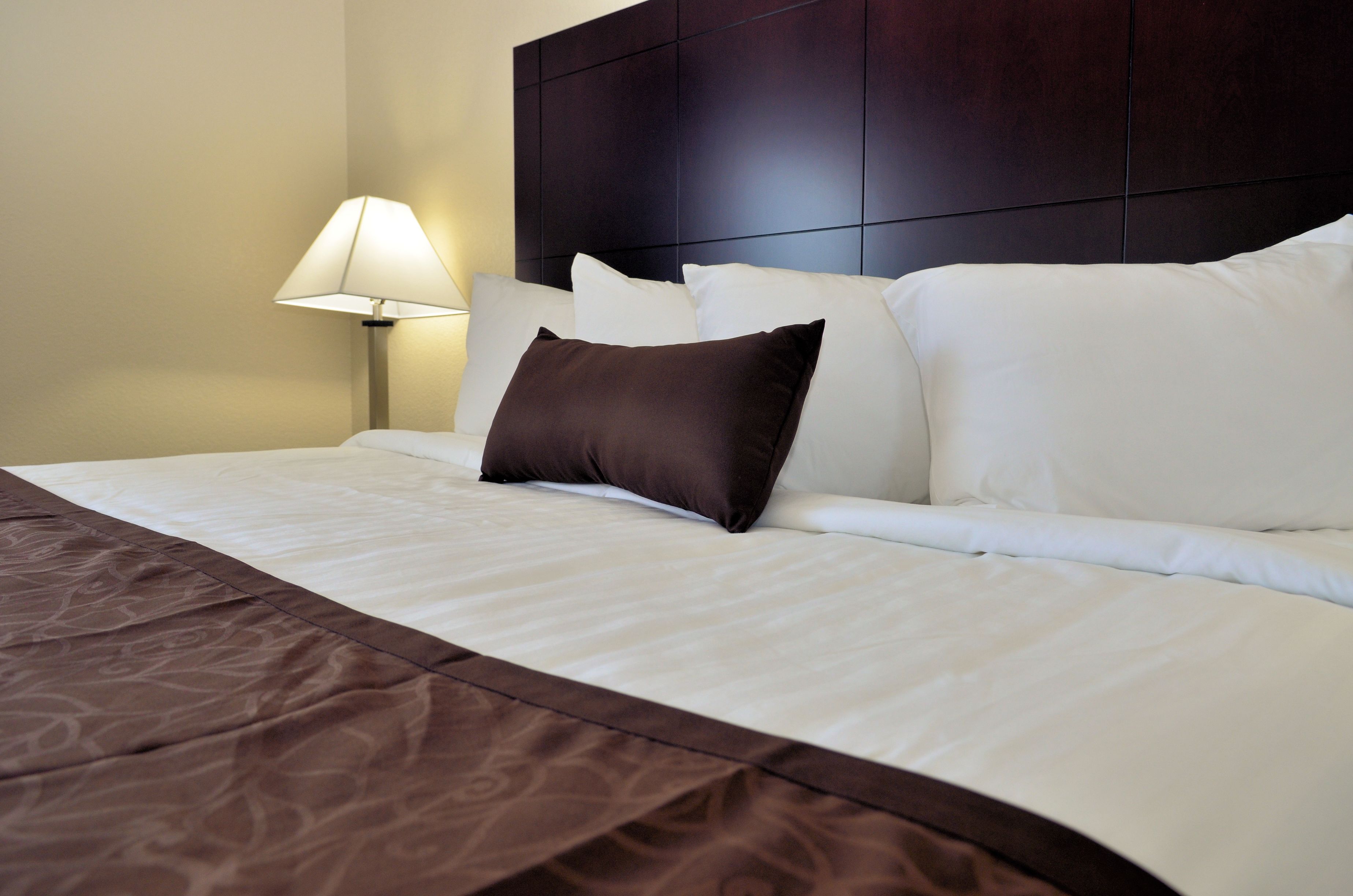 Premium bedding, pillow-top beds, in-room safe, desk