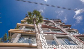 Front of property – evening/night
