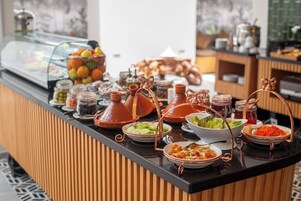 Daily buffet breakfast (EUR 10 per person)