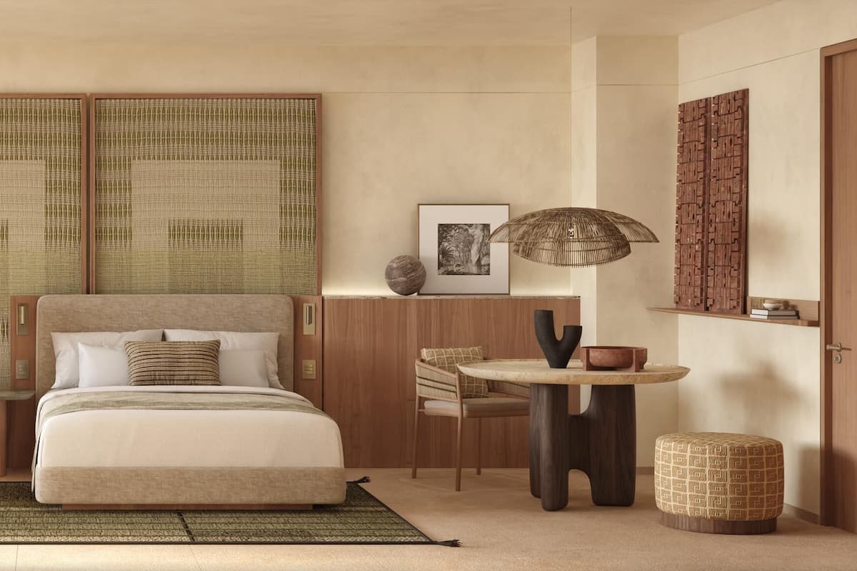 Room, 2 Double Beds (Beach Area) | Premium bedding, free minibar items, in-room safe, laptop workspace