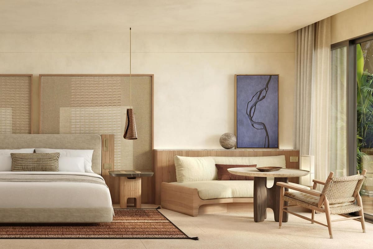 Premium bedding, free minibar items, in-room safe