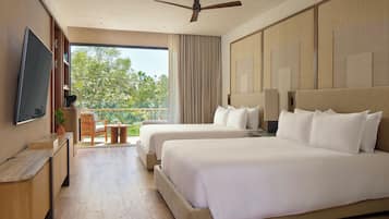 Ropa de cama de alta calidad y artículos del minibar gratis
