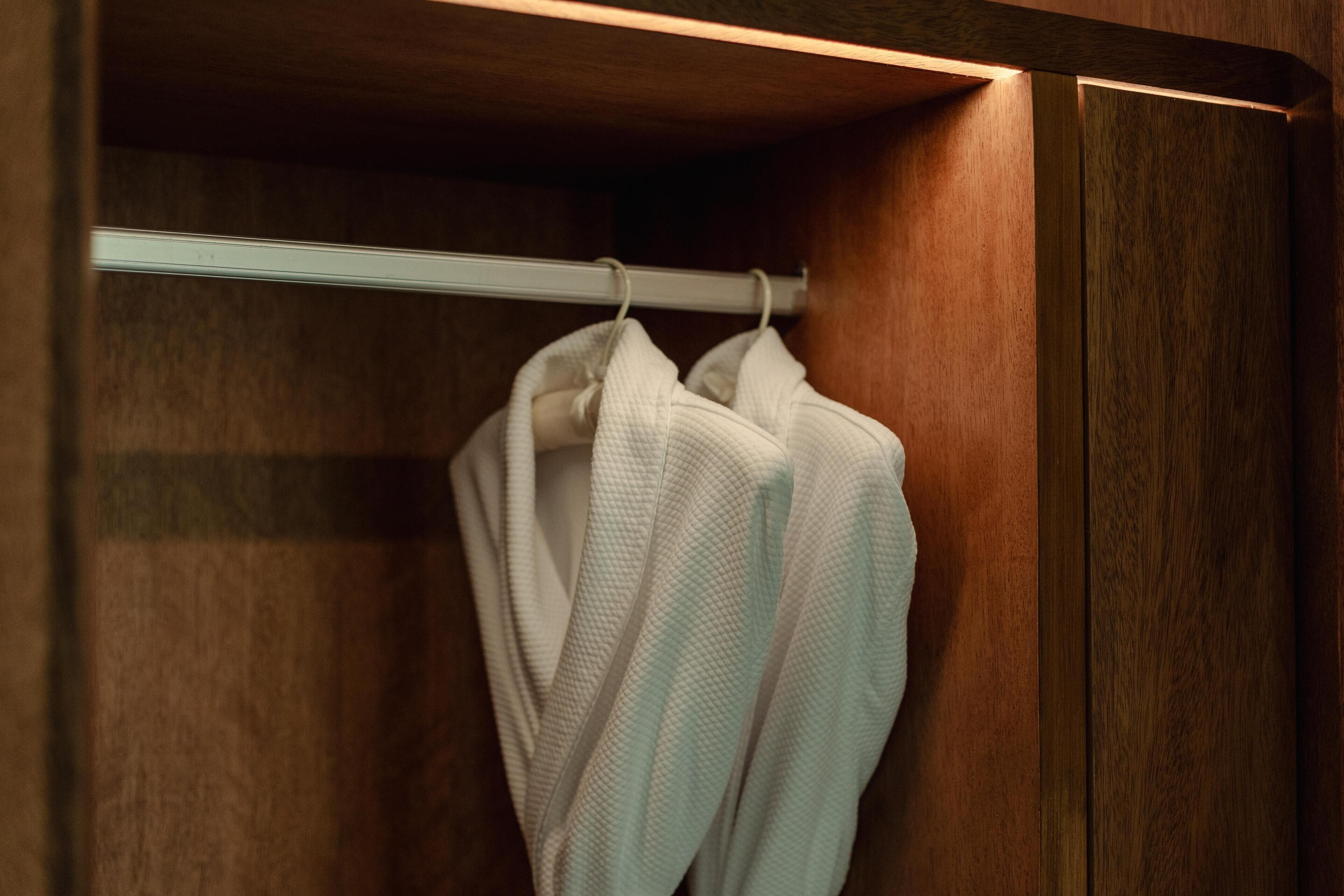 Premium bedding, free minibar items, in-room safe, laptop workspace