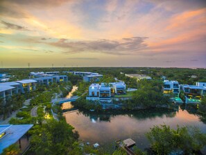 Aerial view - Alila Mayakoba (Playa del Carmen)