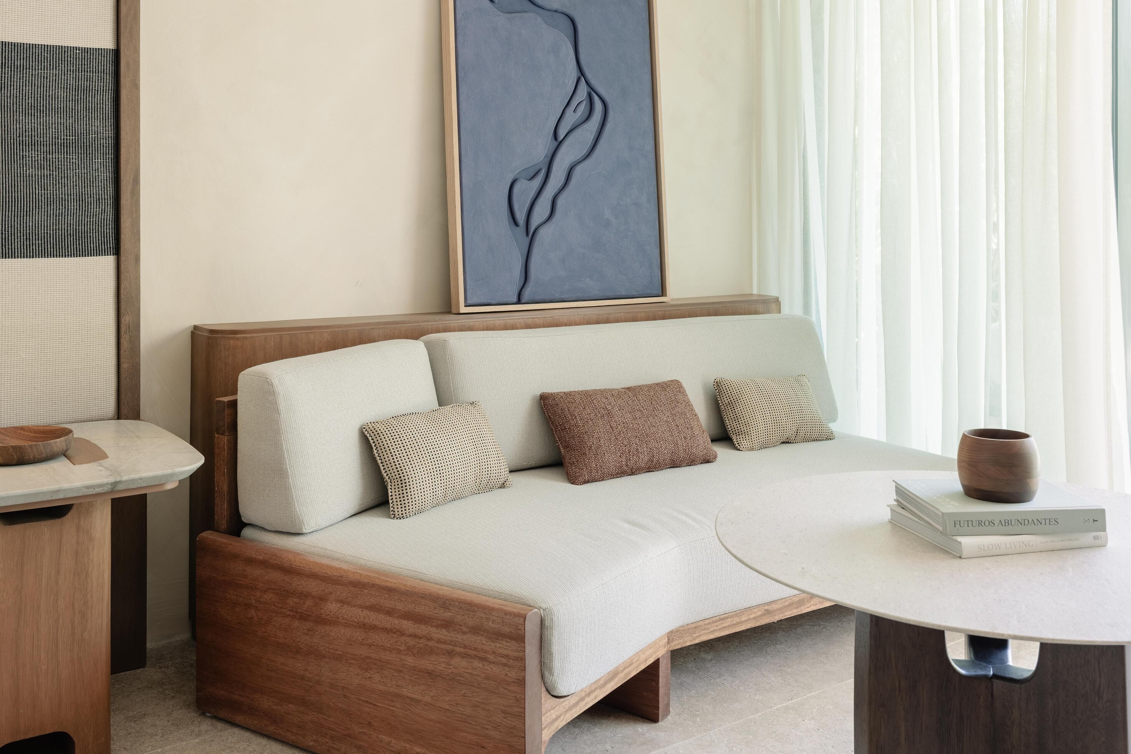 Premium bedding, free minibar items, in-room safe, laptop workspace