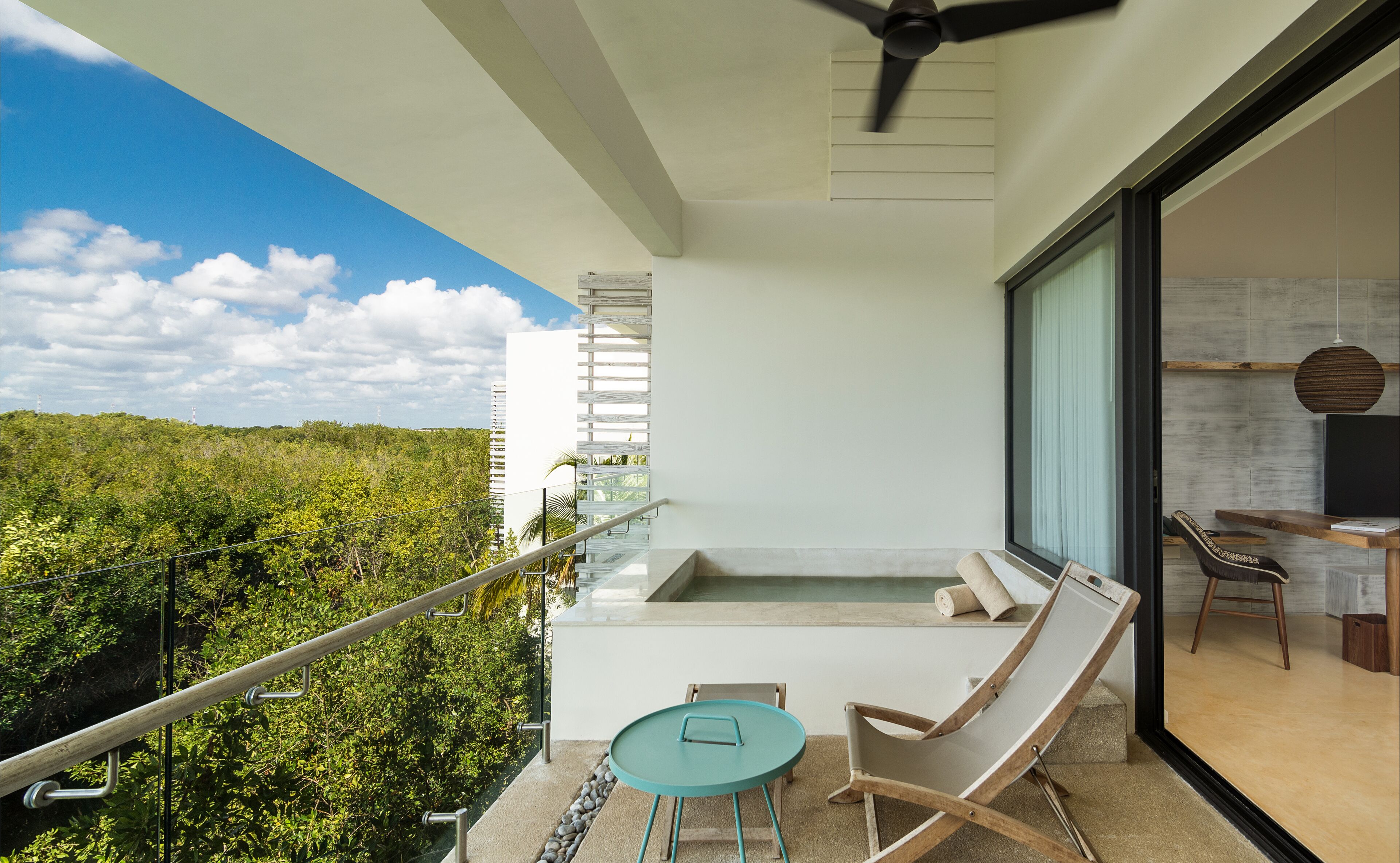 Suite (Beach Area, with Plunge Pool) | Balcony view