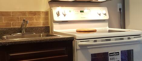 Economy-Studiosuite, Kochnische | Eigene Küche | Kühlschrank, Mikrowelle