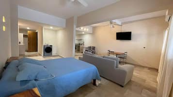 Loft Classique, 1 chambre, cuisine | 2 chambres, literie de qualité supérieure, couette en duvet d'oie