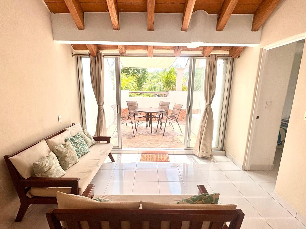 Basic Apartment, 2 Bedrooms, Terrace | Premium bedding, down comforters, memory foam beds, desk