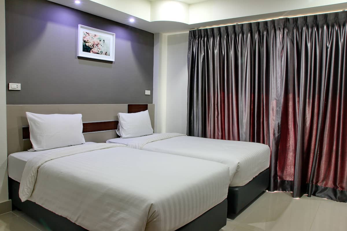 ห้องสแตนดาร์ด | ตู้นิรภัยในห้องพัก, โต๊ะทำงาน, ผ้าม่านกันแสง, Wi-Fi ฟรี