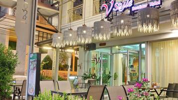 Entrada de l'allotjament