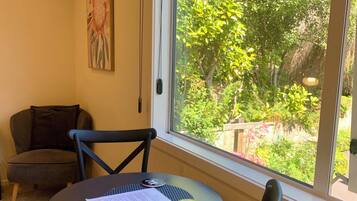 Studio Apartment - Balcony | Living area