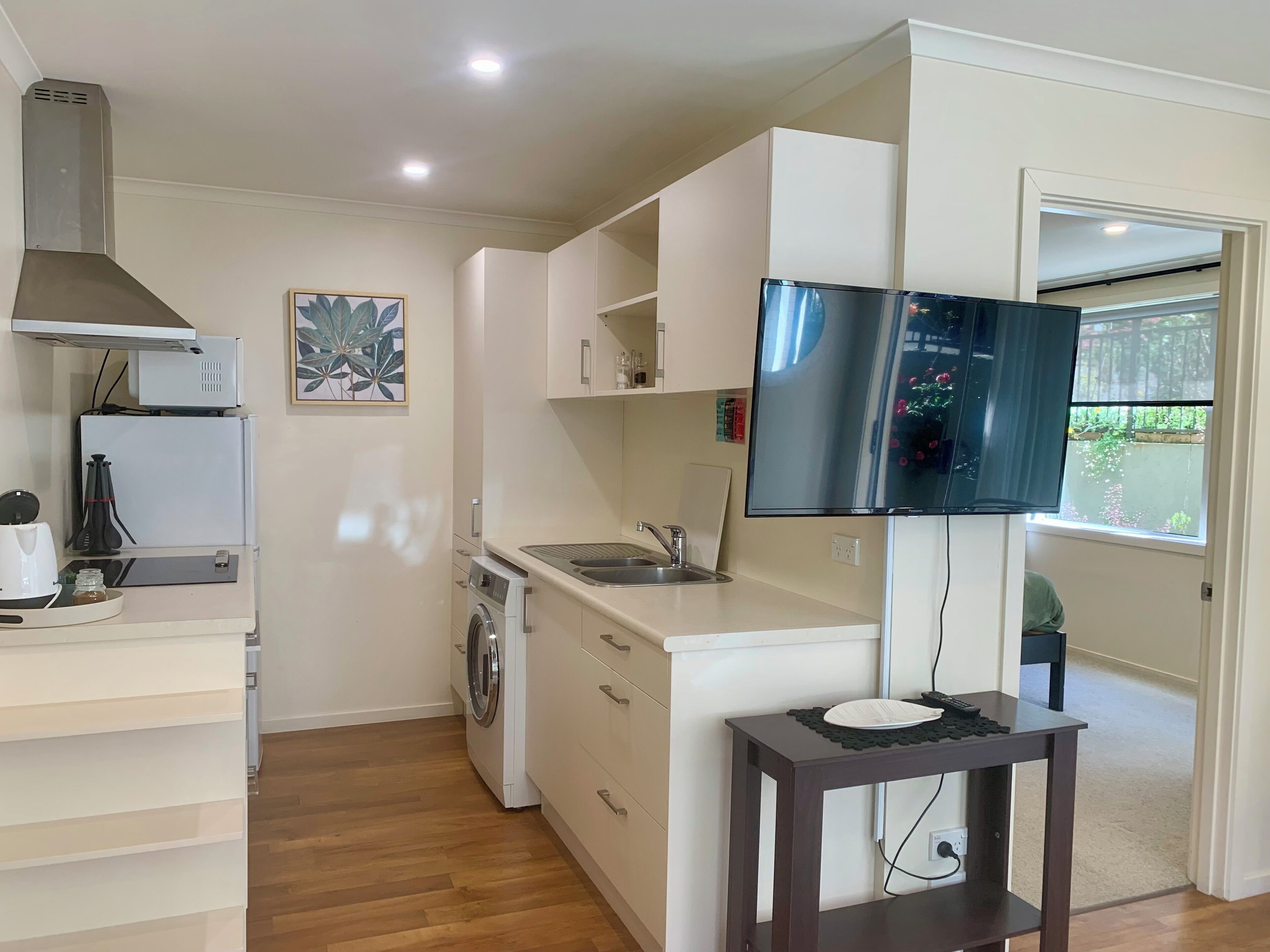 Superior Apartment, Kitchen, Garden View | Private kitchen