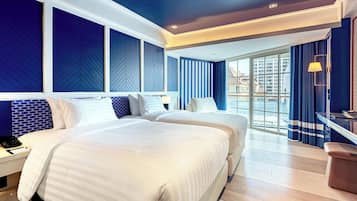 Cruise Cabin Twin Bed | Minibar, in-room safe, desk, free WiFi