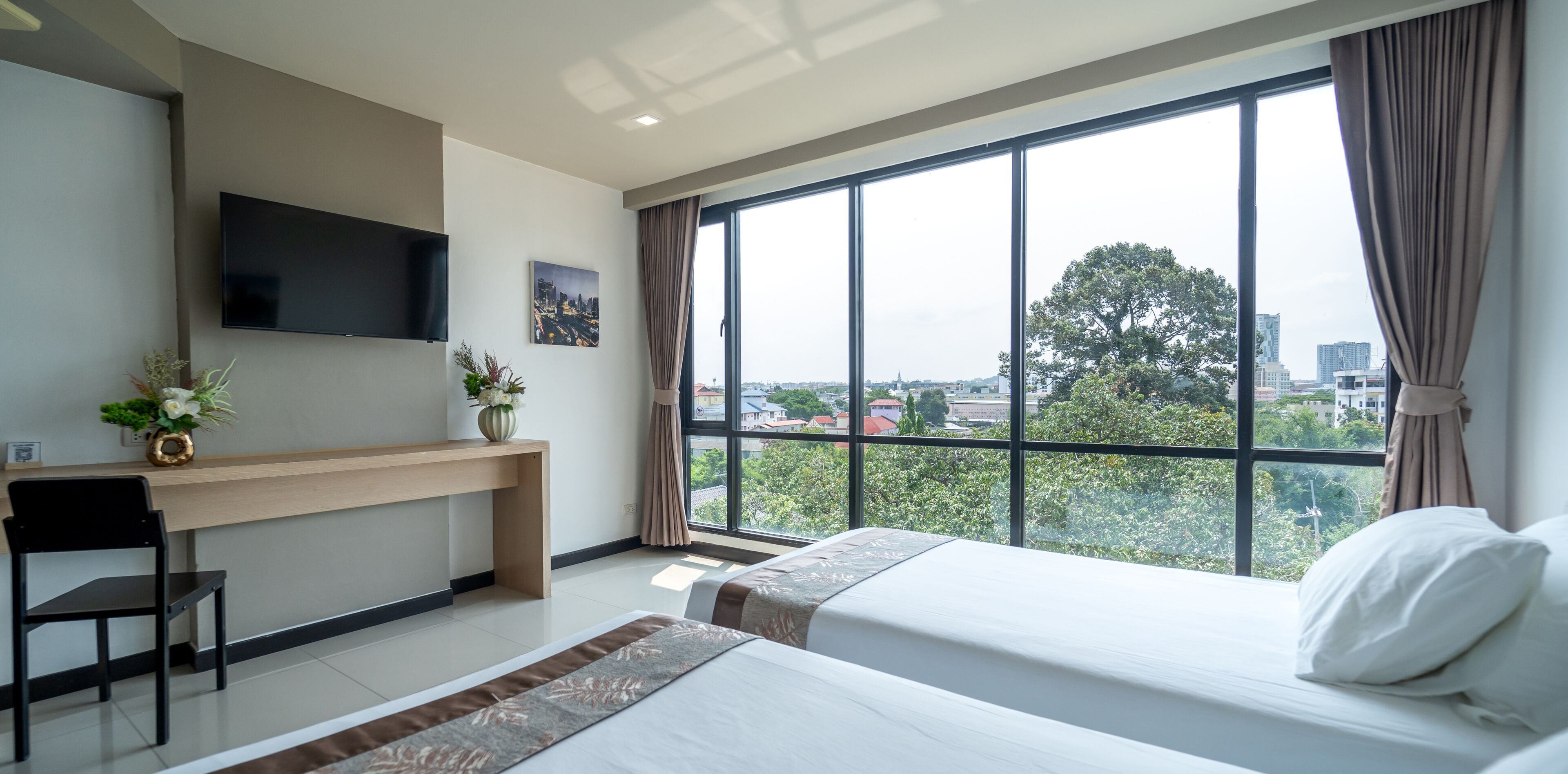 Superior Twin Room | Ausblick vom Zimmer