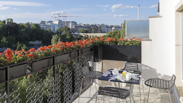 Grand Apartment, 2 Bedrooms | Terrace/patio - The Queen Luxury Apartments Villa Vinicia (Luxembourg City)