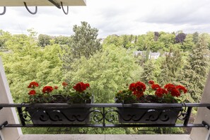 Exclusive-huoneisto, 1 makuuhuone | Parveke