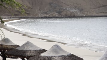 Playa en los alrededores y playa de arena blanca