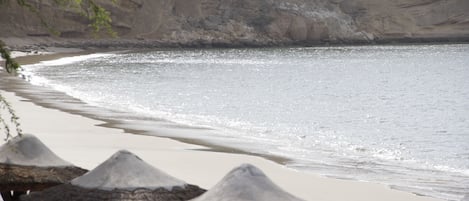 Beach nearby, white sand