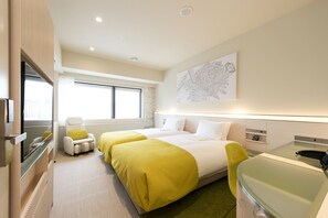 In-room safe, desk, blackout drapes, free WiFi - remm Roppongi (Tokyo)