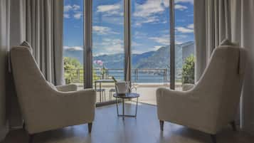 Deluxe Double or Twin Room, Terrace, Lake View | View from room