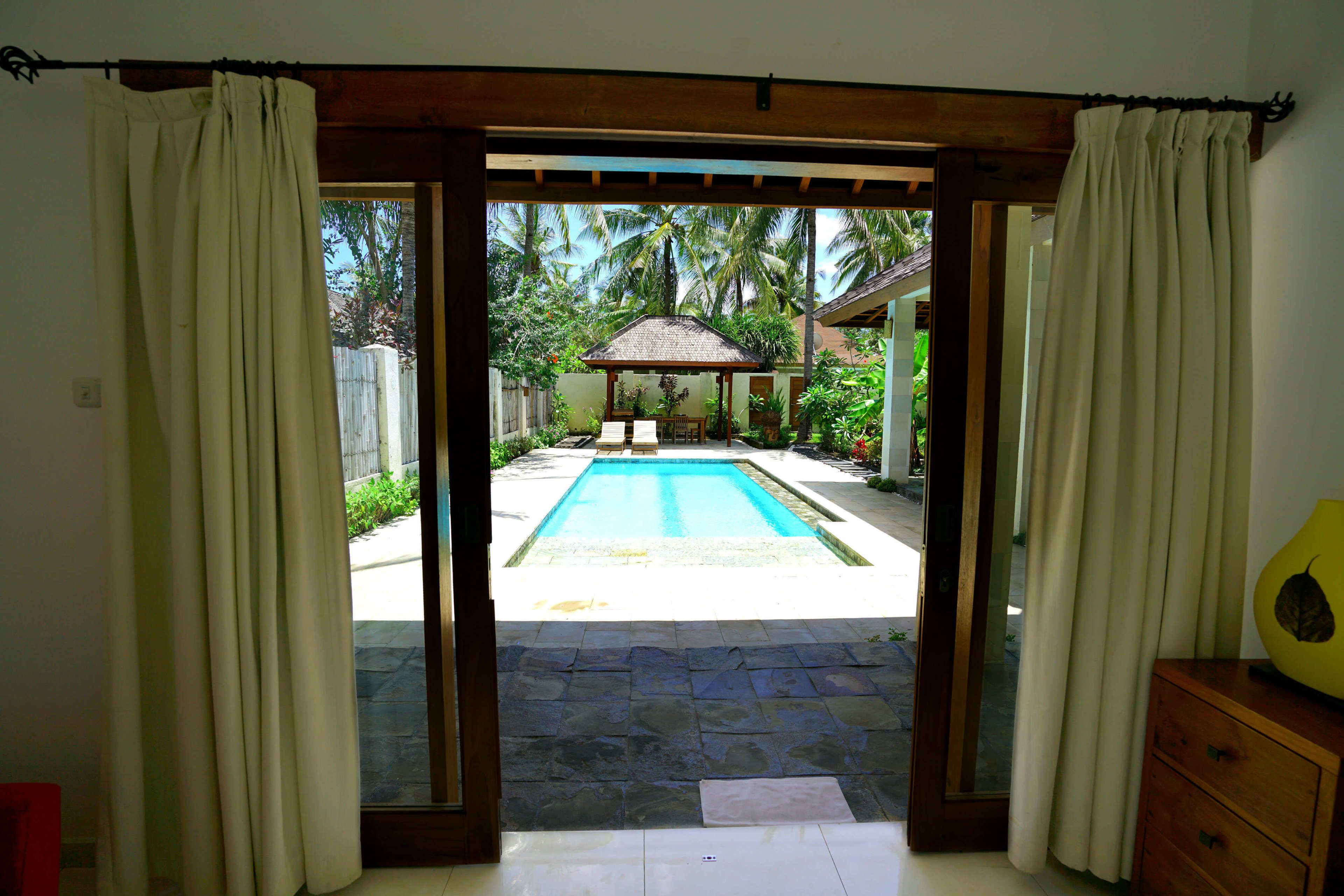 Family Villa, 3 Bedrooms, Pool View | Minibar, in-room safe, desk, blackout curtains