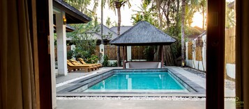 Vila luxo, 2 quartos, vista para a piscina | Piscina particular