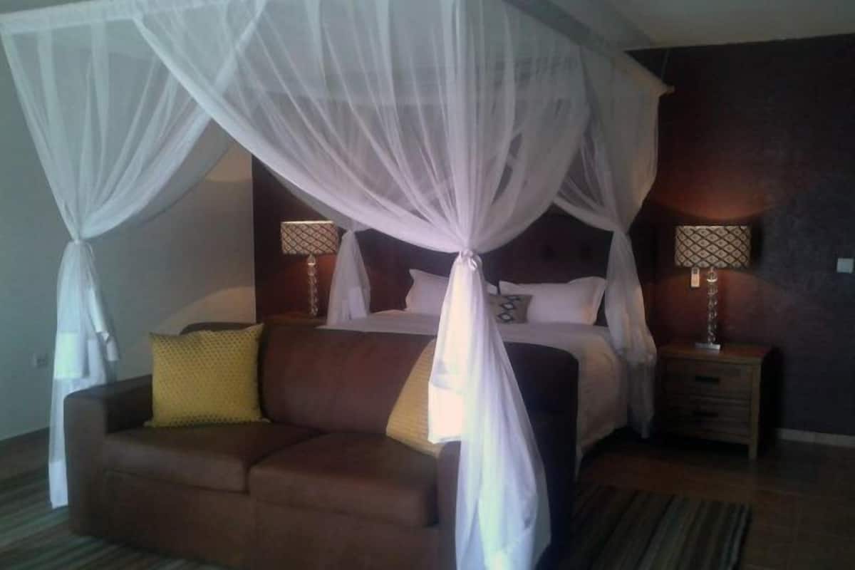 Minibar, desk, rollaway beds, free WiFi