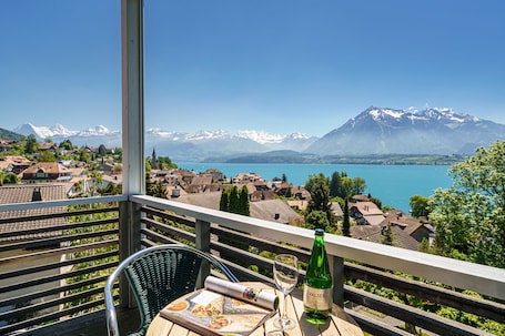 Double Room, Lake View, Lakeside | Balcony view. Hotel Restaurant Schönbühl