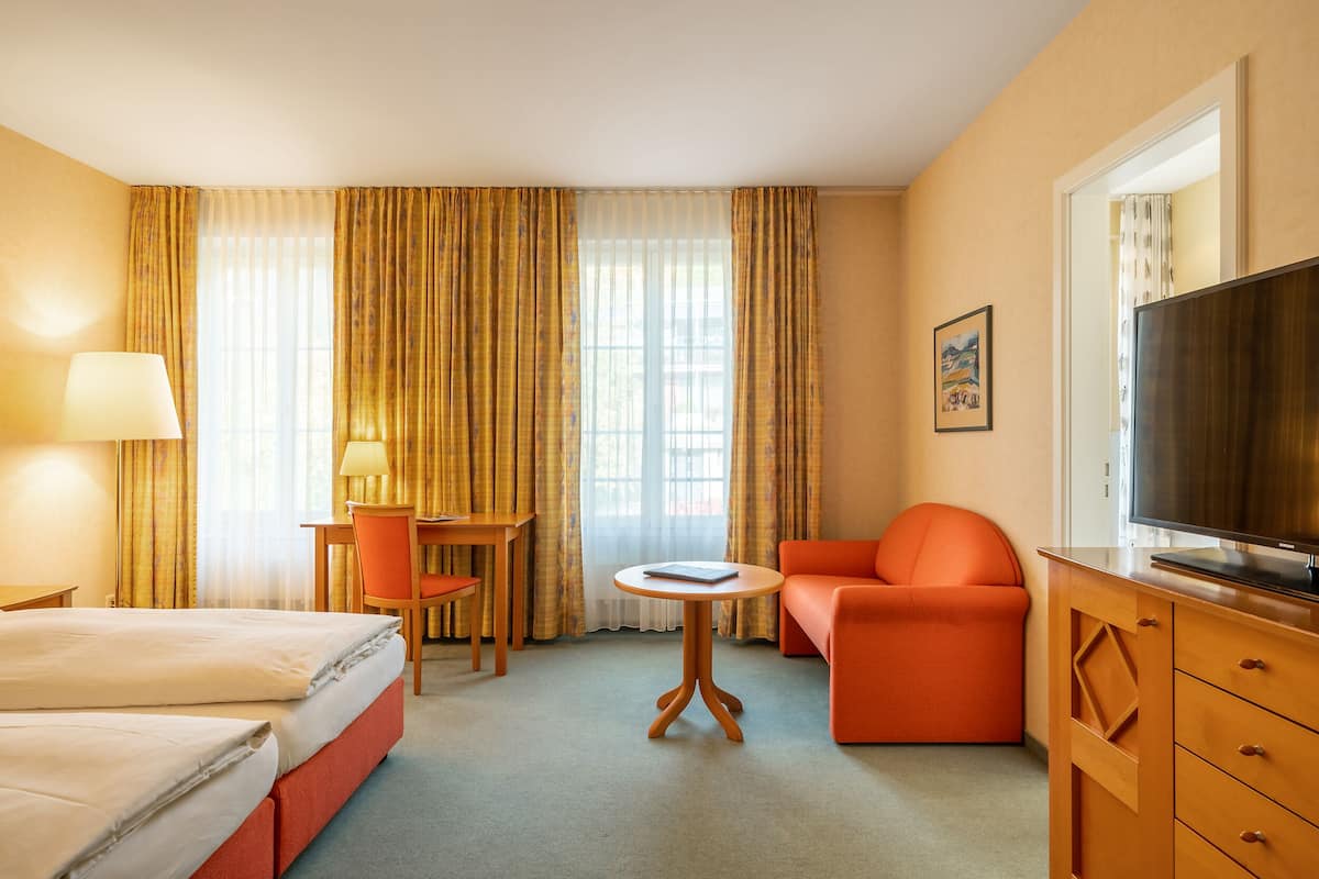 Double Room, Mountain View | In-room safe, desk, free cribs/infant beds, free WiFi