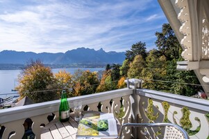 Junior Suite, Lake View | Balcony