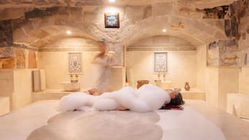 Un sauna, baño turco, baño turco/hammam, tratamientos corporales