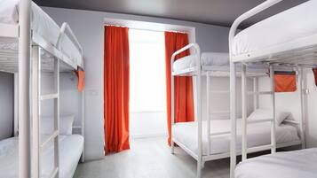 Shared Dormitory, Ensuite (6 Beds) | In-room safe, desk, soundproofing, free WiFi