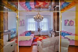 Familienhaus (49 J) | Wohnzimmer