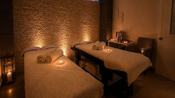 Espace de soins pour les couples, sauna, hammam, soins corporels