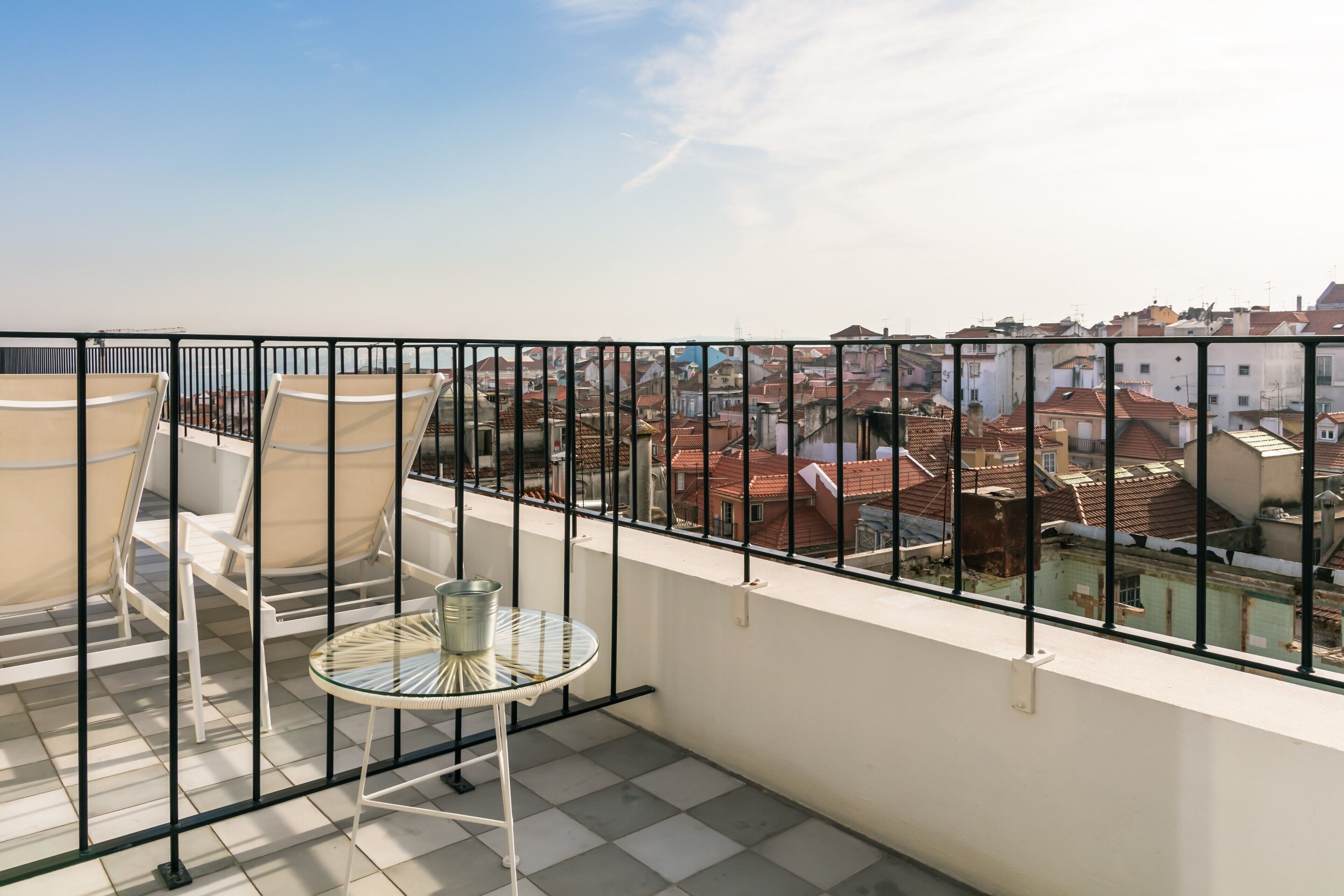 Vue depuis le balcon