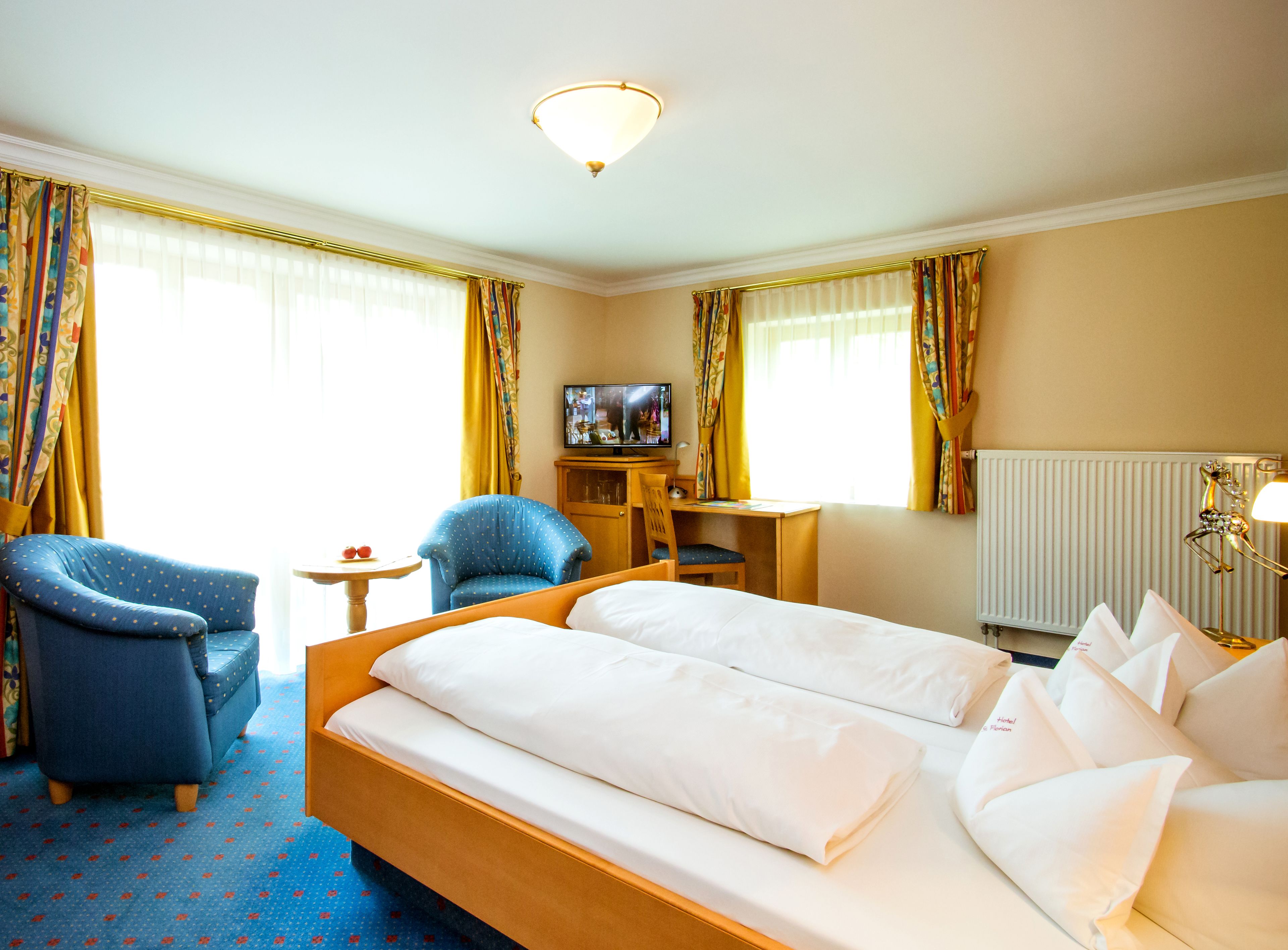 double room (landpartie) | premium bedding, minibar, in-room safe, desk
