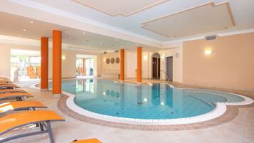 Indoor pool, outdoor pool