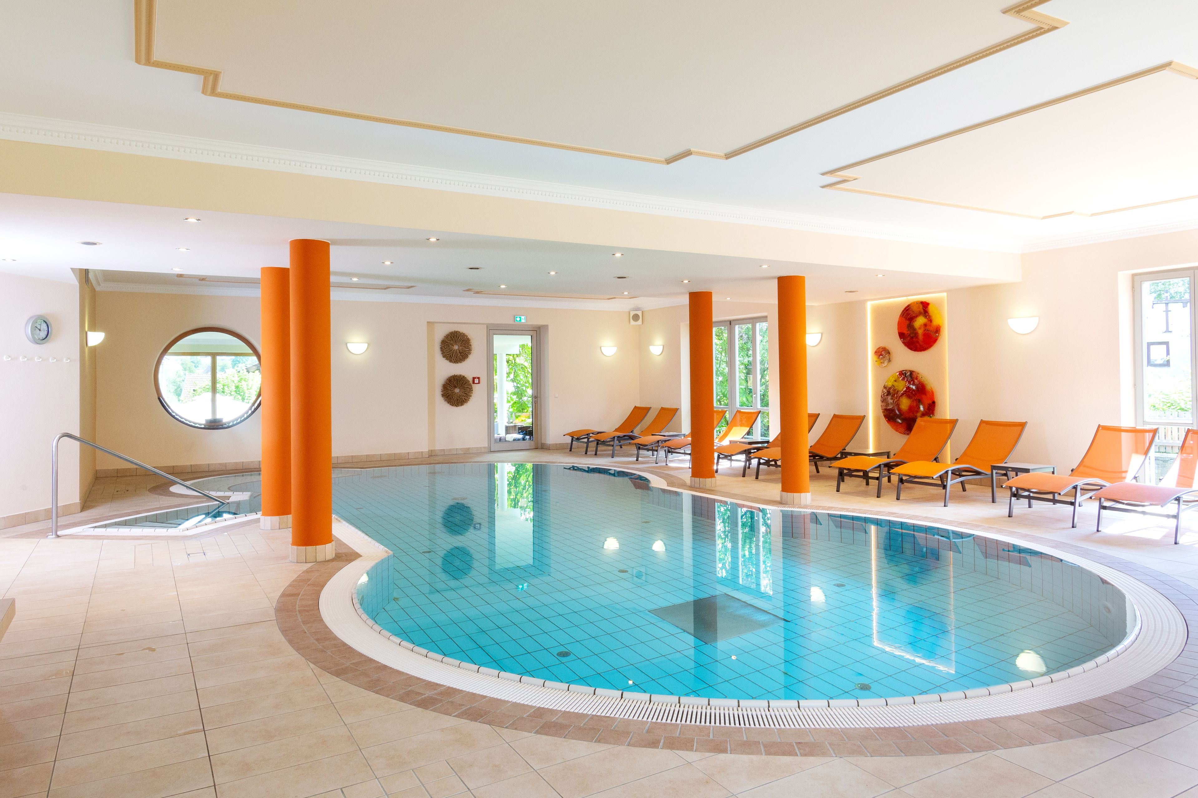 indoor pool, outdoor pool