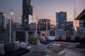 Terrasse sur le toit